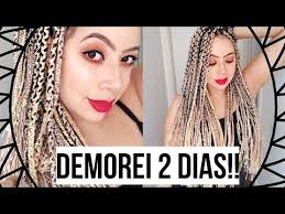 LOIRÍSSIMA!! BOX BRAIDS FEITAS EM CASA