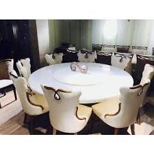 4.6 out of 5 stars 59. White Wooden Round Dining Table Set Rs 20000 Seat Decor Hub Id 20116133188