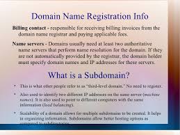 Basic Lecture On Domains And Webhosting