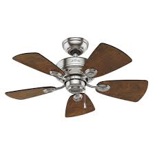 Hunter fan company 50735 milstream ceiling fan with led light kit, 56, matte silver finish. Buy Hunter Fan Company 52092 Watson Ceiling Fan With Light 34 Small Brushed Nickel Online At Low Prices In India Amazon In
