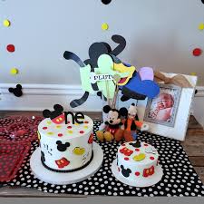 Cakesbyzana Mickey Mouse 1st Birthday Cake
