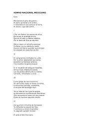 8 versos, 9 diptongos, 8 sinalefas, dos rimas consonantes y una rima asonante. Significado Del Himno Nacional Mexicano Palabra Por Palabra El Significado Del Himno Nacional Mexicano