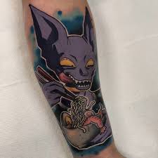My Lord Beerus Done By Inkaholiktony From Inkaholik Tattoo In Miami Tattoos Dragon Ball Tattoo Z Tattoo