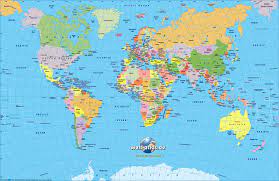 In greek mythology, atlas (/ˈætləs/; To Print For Paper Crafts World Map Wallpaper World Map Printable World Atlas Map