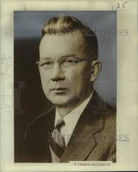 1954 Press Photo Doctor William Shimer of World Brotherhood, Pacific Asia