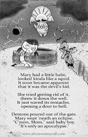 25 Adorably Disturbing Apocalyptic Nursery Rhymes Creepy Nursery Rhymes Creepy Poems Nursery Rhymes