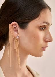 KEIRA LONG EARRINGS STONE + COLORS