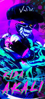 Maybe you would like to learn more about one of these? Photoedit K Da Akali Phone Wallpaper By Jacktheknight On Deviantart League Of Legends Characters Anime Wallpaper League Of Legends