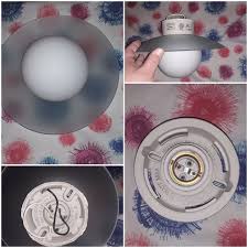 The new light fixture has a neutral wire, a live wire, and a ground wire. Lighting Gallery Net Incandscent Lamps Fixtures Ikea Porcelain Ceiling Light