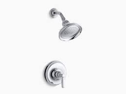 You may want to realize that the plumbers hourly rate is around $125 an hour and then off course you will have to pay for parts as well. K Ts10583 4 Bancroft Rite Temp Shower Valve Trim With Metal Lever Handle And 2 5 Gpm Showerhead Kohler