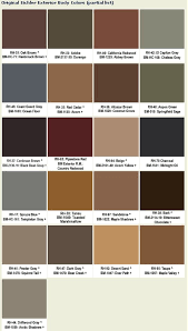 Easylovely Exterior Paint Color Chart R18 About Remodel