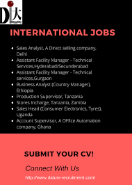 Sales Head Jobs In Africa Bdhrs