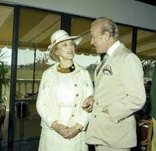 Associated press, 15 апреля 2021. Florida Memory Estee Lauder With Dr Aldo Gucci At The Palm Beach Polo And Country Club