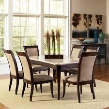The trend of dining table now turns to marble top dining table. Marseille Marble Top Dining Room Set Steve Silver Furniture 2 Reviews Furniture Cart