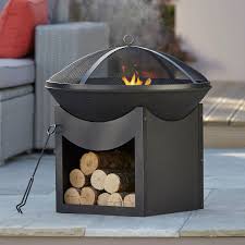 Blooma Ulong Cast Iron Steel Firepit Disenos De Fogatas Asadores De Ladrillos Brasero De Jardin