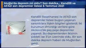 Yeni zelanda'ya bağlı kermadec araları'nda bugün 6 büyüklüğünde bir deprem oldu. Mugla Da Deprem Mi Oldu Son Dakika Kandilli Ve Afad Son Depremler Listesi 6 Temmuz 2021 Youtube