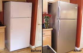 Use only paints that are designed for this use. 7 Easy Appliance Makeover Ideas
