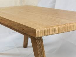 Birch Plywood End Grain Coffee Table With Cherry Veneer From Coffyn Plywood Table Plywood Coffee Table Coffee Table