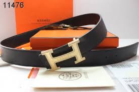 Brand Mens Belt With Golden H Buckle Black Hermes Uk