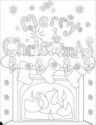 Plus, it's an easy way to celebrate each season or special holidays. Christmas Fireplace Decorations Coloring Page Free Printable Coloring Pages For Kids