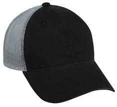Black Grey Back Trucker Hat Mesh Hat Snapback Hat Mesh Hat Trucker Hat Hats