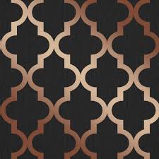 Black And Gold Kitchen Wallpaper Camden Trellis Wallpaper Charcoal Copper H980535 Trellis Wallpaper Metallic Wallpaper Black Wallpaper Bedroom