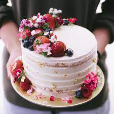 Rustic Floral Berry Summer Cakes Themed Cakes Celebration Cakes