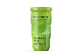 Download Matte Thermo Cup Mockup Thermos Mockup Creative Words