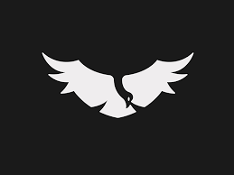 Birds On The Bat Logo Pin By Charlie Maynard On Condor Logo Design Logos Superhero Logos Logo Design