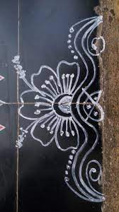 Sreeveera S Border Rangoli Colorful Rangoli Designs Rangoli Border Designs Beautiful Rangoli Designs