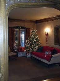 Turn an old sweater into a christmas stocking. Historic Homes Decorated For Christmas Christmas Decorations For The Home Christmas Porch Decor French Country Cottage Christmas