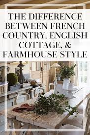 Our country & farmhouse décor features a blend on traditional and contemporary designs. What Is French Country Style The Difference Between French Country English Cottage Farmhouse Style My Chic Obsession