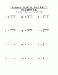 These long division worksheets all come with a corresponding printable answer page. Grade 3 Math Long Division Worksheets