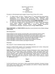 Mahasiswa yang selanjutnya disebut sebagai pihak pertama nama lengkap : 19 Contoh Surat Perjanjian Usaha Patungan