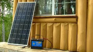 Off grid solar systems for cabins. Simple Solar Power System For An Off Grid Cabin Youtube