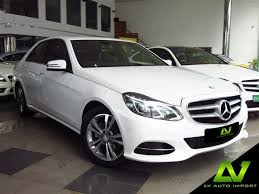 2014 Mercedes Benz E200 Saloon Facelift Exterior Polar White Interior Chestnut Brown Leather