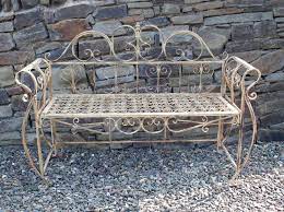 Vtg gothic italian hollywood regency black wrought iron curule bench seat chair. French Garden Bench Antique Metal Furniture Outdoor Vintage Patio Iron Love Seat Garden Bench Garden Benches For Sale Benches For Sale