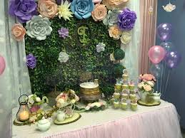7 great ways to decorate a kids' garden tea party. Enchanted Garden Tea Party Birthday Party Decorations Princesses Princes