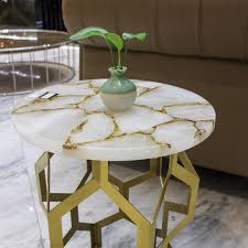 China Renewable Design for China Round Marble Golden Living Room Furniture  Coffee Table for Hotel Manufacturer and Supplier |Hoku kakahiaka