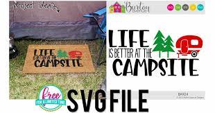 Free Free 339 Camping Doormat Svg SVG PNG EPS DXF File