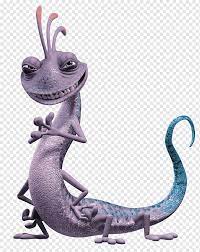 Purple lizard animated character, Mike Wazowski Randall Boggs James P.  Sullivan Monsters, Inc. Character, monster inc, pixar, film, antagonist png  | PNGWing