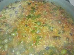 Apr 12, 2021 · bacon fat and sofrito give these rice and beans extra oomph. Vegetarian Arroz Con Gandules A Modern Take On Puerto Rican Rice And Beans Delishably