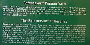 Paternayan Yarn History Florilegium