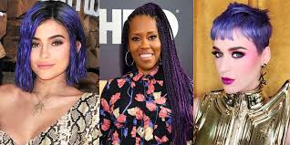 It will take quite a bit of bleaching and dyeing, but the overall effect is a stunningly dusky shade of purple which works wonderfully with waves like these. Dark Purple Hair Dye Ideas Celebrities With Dark Purple Hair