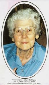 Lucy Virginia King Bollinger (1912-1998)