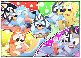 Post 3041911: Bandit_Heeler Bingo_Heeler Bluey_(series) Bluey_Heeler Lucky  Polygon5 Socks_Heeler Stripe_Heeler
