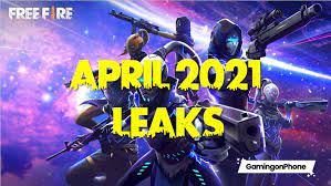 The update consists of a new character's debut named kapella. Free Fire Leaks For April 2021 Upcoming Items Skins And Collaborations