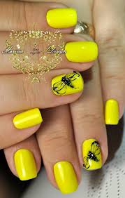 Yellow nails can be a sign of a yeast or fungal infection, said dr. 45 Yellow Nail Art Designs Nenuno Creative