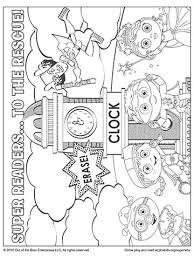 Hang around with this mischievous monkey blast off into outer space to explore new frontiers. Super Why Coloring Book Pages From Pbs Parents