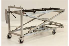 LEEC Hydraulic Embalming Trolley - Enware